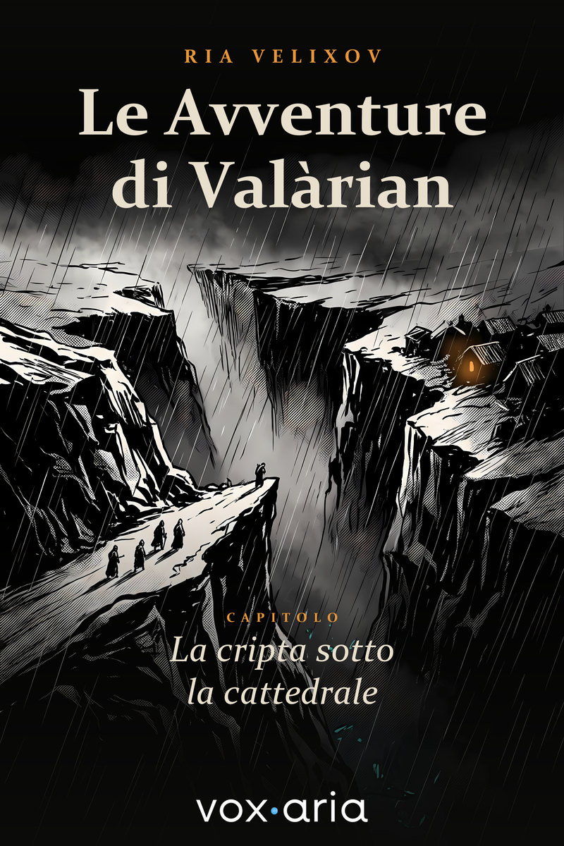 Copertina: Le Avventure di Valàrian: La cripta sotto la cattedrale